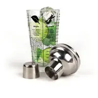 Kikkerland Cocktailshaker 'Mix Master' Kikkerland