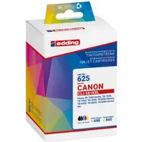 Edding Bläck Ersätter Canon PGI-580PGBK XXL, CLI-581C XXL, CLI-581M XXL, CLI-581Y XXL Kompatibel Kombi-pack Färg EDD-625 18-625