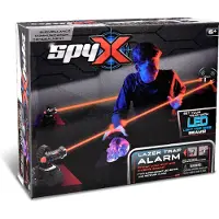 Spy X - Lazer Trap Alarm - Svart/Silver/Röd - - One Size - Leksaker