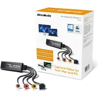 AVerMedia DVD EZMaker 7 - Videooptagelsesadapter - USB 2.0 - Mac OS is not supported.