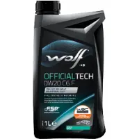 WOLF Officialtech C6 F Sae 0w-20 Motorolja 1l