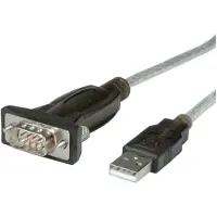 Roline PC Konverter [1x USB 2.0 A hane - 1x RS232-kontakt] 1.80 m med USB