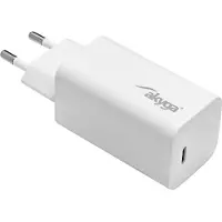 Akyga AK-CH-23 USB-laddare 65 W 1x USB-C Quick Charge 3.0, Power Delivery 3.0 Vit Inomhus