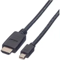 Coretek Premium mini DisplayPort till HDMI-kabel - Full HD 1920 x 1200 - 2 m