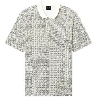 Armani Exchange för män. XM000736AF10819F1165 Beige polotröja (M), Casual, Bomull, Kort ärm