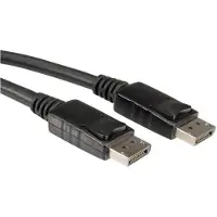 PROCABLE DisplayPort Anslutningskabel DisplayPort-kontakt, DisplayPort-kontakt 7.50 m Svart 11.99.5604 Skärmad DisplayPort-kabel