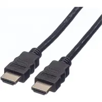 Value HDMI Anslutningskabel HDMI-A-kontakt, HDMI-A-kontakt 2.00 m Svart 11.99.5902 8K UHD HDMI-kabel