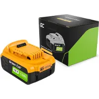 Green Cell GC-PTDW18V4 DCB184 Verktygsbatteri 18 V 4.0 Ah Li-Ion