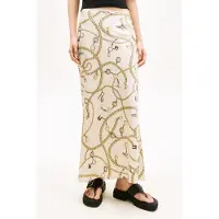 Tommy Hilfiger Tommy Jeans Chain Print Slim Maxi Skirt
