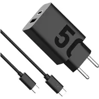 Motorola MOM000072 USB-laddare 50 W 1x USB-A, 1x USB-C Power Delivery, QC 3.0 Svart USB Power Delivery (USB-PD)