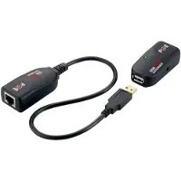 Logilink UA0207 USB 2.0 Förlängning via nätverkskabel RJ45 50 m