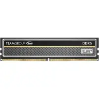 Team Group Team Elite Plus - DDR5 - modul - 16 GB - DIMM 288-pin - 5200 MHz / PC5-41600 - CL42 - 1.1 V - ej buffrad - on-die ECC - svart