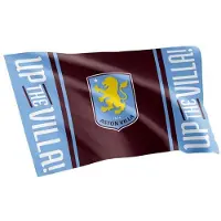 Aston Villa FC Upp med Villa-flaggan One Size