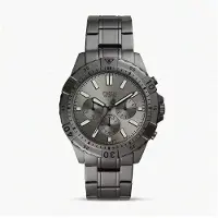 Fossil Garrett herrklocka med kronograf: Blå rund urtavla, armband i rostfritt stål, affärsmodeller: FS5772, FS5623, FS5621, FS5622, FS5771, . FS5773 grå färg