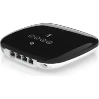 Ubiquiti UFiber WiFi6 - Trådlös router - GPON-teminal 4-ports-switch - 1GbE - Wi-Fi 6 - Dubbelband