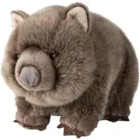 WWF Gosedjur - 28 cm - WWF Wombat - Svart - - One Size - Gosedjur