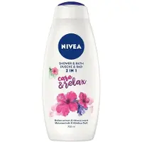 Nivea Bath Care bodylotion & duschgel 2-i-1 750 ml