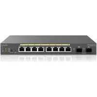 EnGenius Fit EWS2910P-FIT - Switch - L2+ - Administrerad - 8 x 10/100/1000 (PoE) + 2 x SFP - skrivbordsmodell - PoE (55 W)
