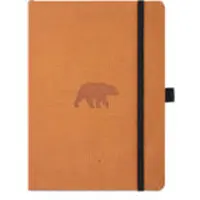 Dingbats* Wildlife Soft Cover A5 Dotted - Brown Bear Notebook