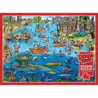 Cobble Hill Pussel DoodleTown: Gone Fishing 1000 bitar,