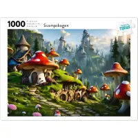 Adlibris Pussel Svampskogen 1000 bitar, Tildas