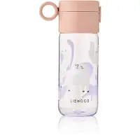 Adlibris Clemence Tritan Vattenflaska 350 ml Cat/Warm lilac Liewood