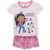 Gabby's Dollhouse Gabby´s Dollhouse Kortärmad Pyjamas