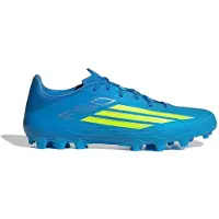 Adidas F50 League 2g/3g Ag Ice Cold Precision - Lucid Ray Blue/gul/light Utility Aqua - Konstgräs (Ag), storlek 44