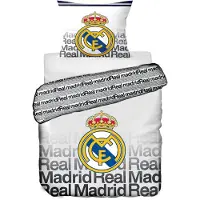 BrandMac Real Madrid Sängkläder - Vit - , storlek One Size