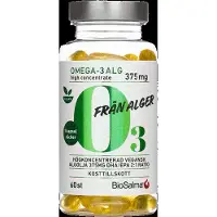 BioSalma Omega-3 av Alg 375 mg DHA/EPA 60 kapslar