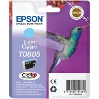 Epson T0805 Bläckpatron Ljus cyan
