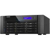 Qnap TS-h1277AFX-R7-32G - NAS-server - 12 fack - SATA 6Gb/s - RAID JBOD, 0, 1, 5, 6, 10, 50, 60 - RAM 32 GB - 2.5 Gigabit Ethernet / 10 Gigabit Ethernet - iSCSI support