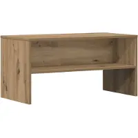 vidaXL Tv-bänk artisan ek 80x40x40 cm konstruerat trä
