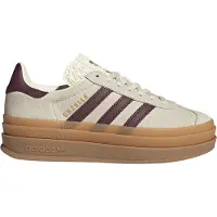 Adidas Sneaker 'Gazelle Bold' vinröd / ullvit