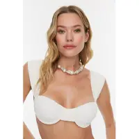 Trendyol Bikiniöverdel naturvit