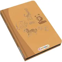 KIDYWOLF LCD-teckentavla m. 30 motiv - Kidydraw-Mini - Animals - - One Size - Griffeltavla