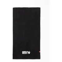 Gorilla wear Zip Pocket Gymhandduk Svart