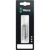 Wera 867/4 Z 50mm SB SiS 05073723001 TX-bits TX 25 Verktygsstål legerad, seg F 6.3 2 st