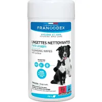 Francodex vårdande våtservetter för hund och katt - 80 st