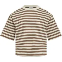 Sofie Schnoor T-shirt - Rib - Mellan Brown - - 8 år (128) - T-shirt
