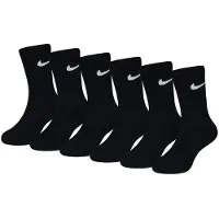 Nike Strumpor - Dämpad - Dri-Fit - 6-pack - Svart - - 27/35 - Strumpor