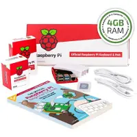 Raspberry Pi Pi 4B 4GB Full Kit 4GB/ hölje/32GB SD-kort/tillbehör (SI-RPI4B-FULL)