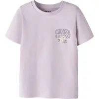 Name it T-shirt - NmfDartiana - Lavender Dimma - - 1½ år (86) - T-shirt