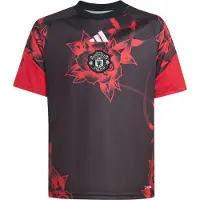 Adidas Manchester United 26/27 Uppvärmningströja för barn, storlek 140 cm