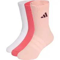 Adidas Strumpor - 3-pack - Ren turbo/Vit/Haze Coral - - 25/27 - Strumpor