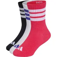 Adidas Strumpor - 3-pack - Svart/Power Rosa/Fryst Pu - - 31/33 - Strumpor
