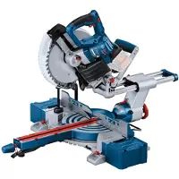 Bosch Kapsåg Ø254 mm trådlös BITURBO GCM 18V - 254 mm - 0 601 B51 100 Professional (säljs utan batteri) i kartong med tillbehör