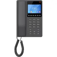 Grandstream Networks Grandstream GHP Series GHP631 - VoIP-telefon - 3-riktad samtalsförmåg - SIP - 2 linjer - svart
