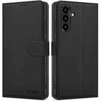 Tech-Protect Samsung Galaxy A57 plånboksfodral med magnet och stativ - Svart