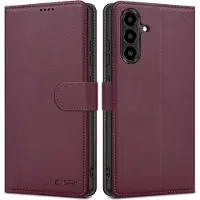 Tech-Protect Samsung Galaxy A57 plånboksfodral med magnet och stativ - Mullbär